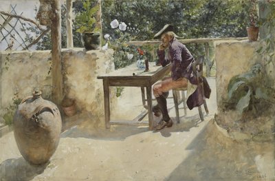 The Vine (wc papíron) alkotó: Carl Larsson