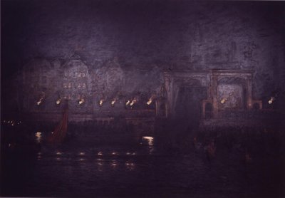 VII. Frigyes temetése 1863. december 2-án alkotó: Carl Locher