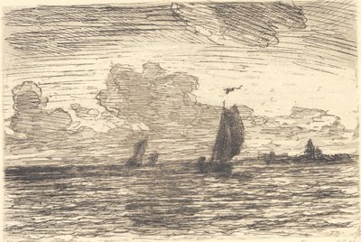 Tengerészgyalogos hajókkal vitorla alatt alkotó: Carl Locher