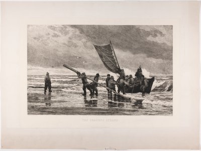 Skagen strandján alkotó: Carl Locher
