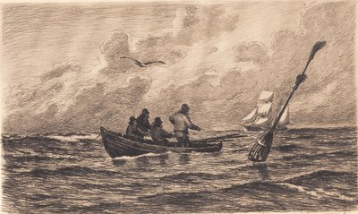 Skagen délkeleti partján alkotó: Carl Locher