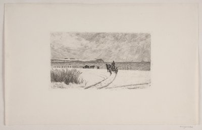 Téli nap Hornbækben alkotó: Carl Locher