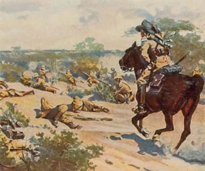 Okaharui, 1904. április 3. (nagyított színes litográfia) alkotó: Carl Ludwig Friedrich (after) Becker