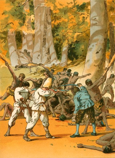 Szomorú konfliktus Robinson Crusoe számára alkotó: Carl Marr