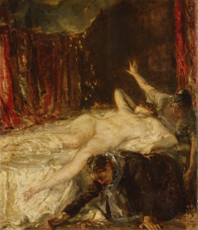 Zeusz fizetése, 19. század vége-XX. század eleje. alkotó: Carl Marr