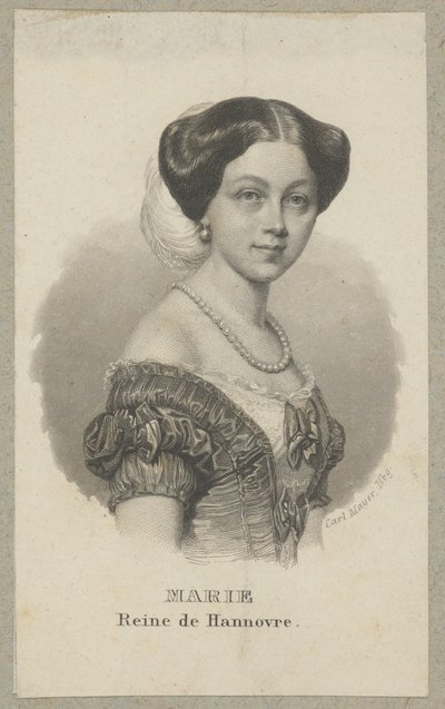 Hannoveri Mária (1776 London - 1857 London) - Nagy-Britannia és Írország, Hannover és Braunschweig-Lüneburg hercegnője, házassága révén Gloucester és Edinburgh hercegnéje alkotó: Carl Mayer