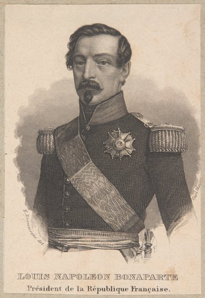 III. Napóleon Franciaország elnökeként alkotó: Carl Mayer