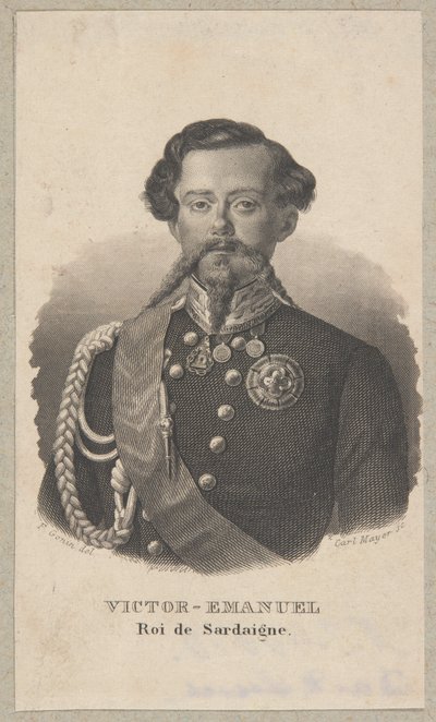 I. Viktor Emánuel, Szardínia királya alkotó: Carl Mayer