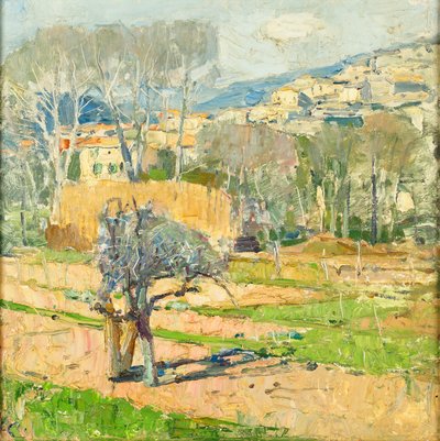 Cagnes alkotó: Carl Moll