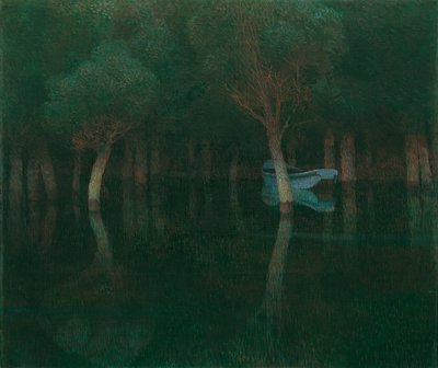 Alkonyat, 1900. alkotó: Carl Moll