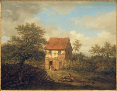 C.Morgenstern, vad a Born kastélyban a Taunus-hegységben alkotó: Carl Morgenstern