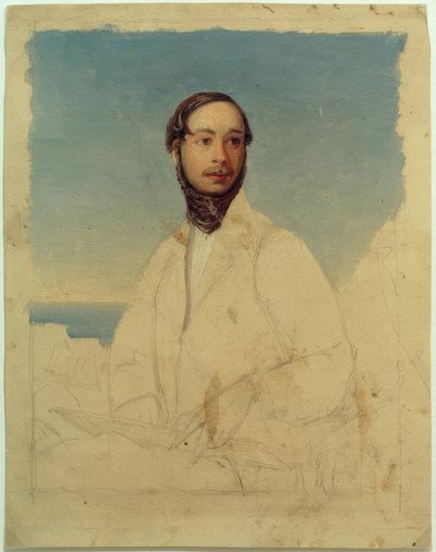 Carl Morgenstern / Önarckép 1835 alkotó: Carl Morgenstern