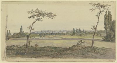 Frankfurt am Main látképe alkotó: Carl Morgenstern