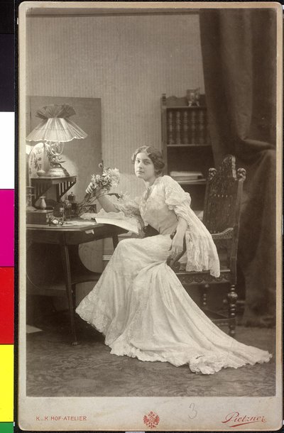 Lina Loos alkotó: Carl Pietzner