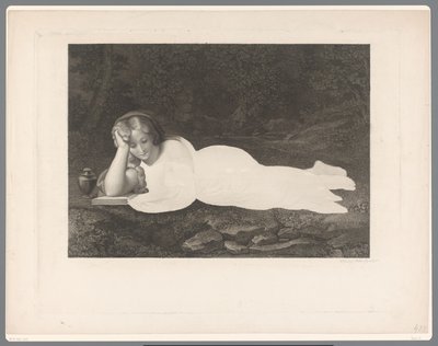 Mária Magdolna olvasása alkotó: Carl Rahl