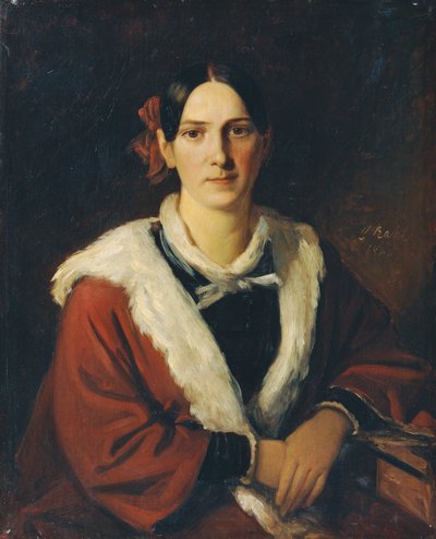 Luise von Schwind, Moritz von Schwind festő felesége alkotó: Carl Rahl