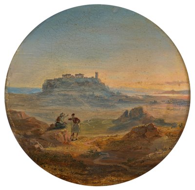 athéni Akropolisz alkotó: Carl Rottmann
