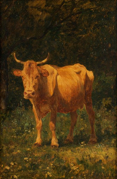 Kenyérszínű tehén alkotó: Carl Rudolf Huber
