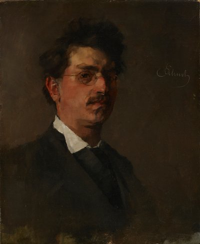 Önarckép alkotó: Carl Schuch