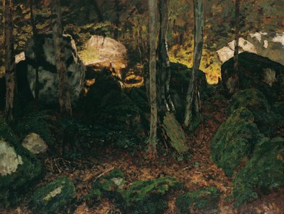 Waldinneres Saut du Doubs közelében alkotó: Carl Schuch