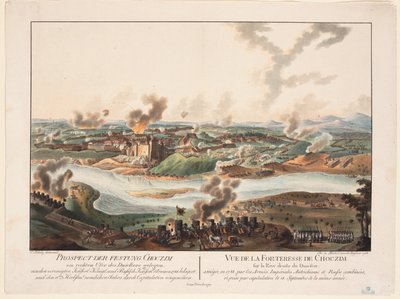 Khotyn ostroma 1788-ban, 1788-ban alkotó: Carl Schuetz