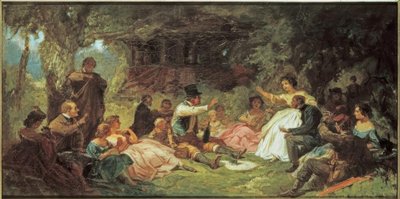 A piknik alkotó: Carl Spitzweg