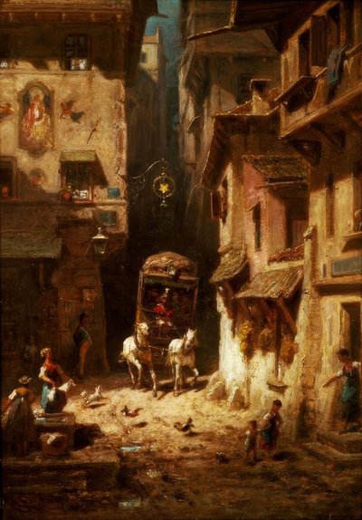 Die Post alkotó: Carl Spitzweg