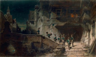 A Scharwache alkotó: Carl Spitzweg