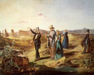 Angol a Campagna alkotó: Carl Spitzweg