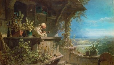 Ég. 1860/62 körül alkotó: Carl Spitzweg