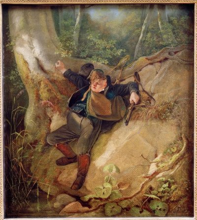 Vadászati ​​baleset alkotó: Carl Spitzweg
