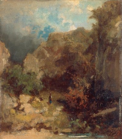 Lány az erdőben alkotó: Carl Spitzweg