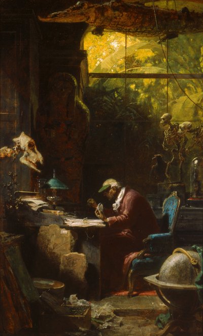 Természettudományi kutató alkotó: Carl Spitzweg