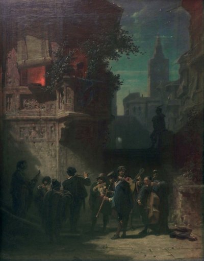Spanyol szerenád alkotó: Carl Spitzweg