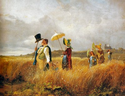 Vasárnapi Séta alkotó: Carl Spitzweg