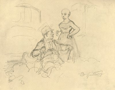 Ami kellemes, 19. század közepe-vége, c1924. alkotó: Carl Spitzweg