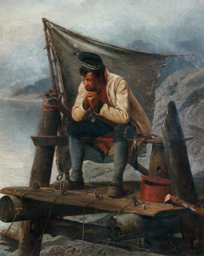 Pihenjen a rakparton alkotó: Carl Sundt Hansen