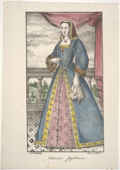 Catherine Jagellon alkotó: Carl Theodor Löwstädt