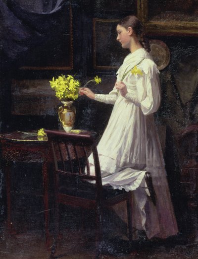 Nárciszok rendezése alkotó: Carl Thomsen
