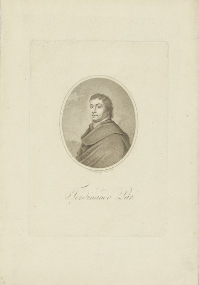 Portré OP Ferdinando Pere 1-2, 2. alkotó: Carl Traugott Riedel