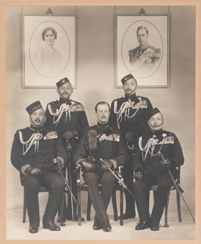 A király indiai rendi tisztjei alkotó: Carl Vandyk