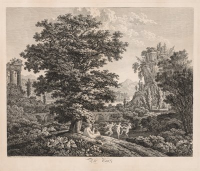 A tánc, 1799. alkotó: Carl Wilhelm Kolbe I