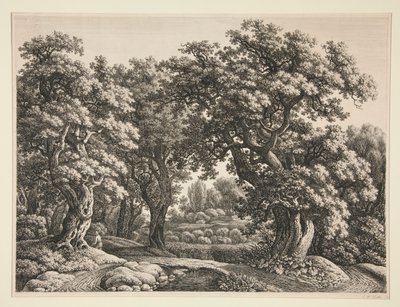 Erdei táj alkotó: Carl Wilhelm Kolbe the elder