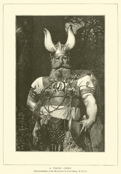 Egy viking főnök alkotó: Carl after Haag