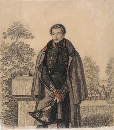 A.W. portréja Raevszkij, 1820-as évek eleje. alkotó: Carl von Hampeln