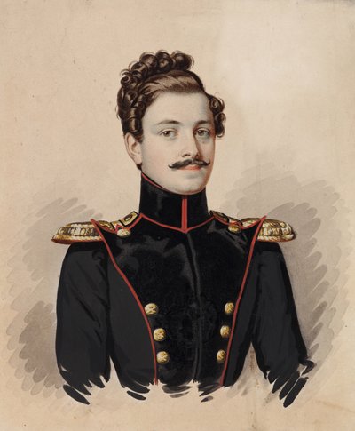 Artemy Dmitrievich Raevsky portréja 1814-1853, 1835. alkotó: Carl von Hampeln