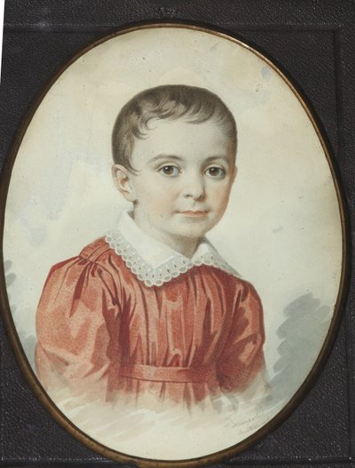 Eugenia Kochubey gyermekkori portréja, 1849. alkotó: Carl von Hampeln