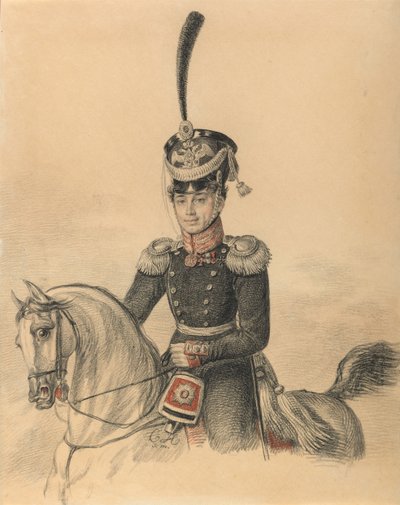 Nyikolaj Alekszandrovics Islenyev portréja 1785-1851, 1810-es évek vége. alkotó: Carl von Hampeln