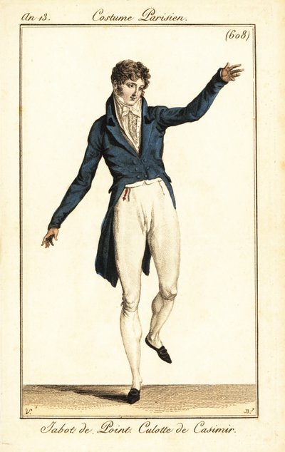 Dandy táncol egy bálon, Párizs alkotó: Carle (after) Vernet
