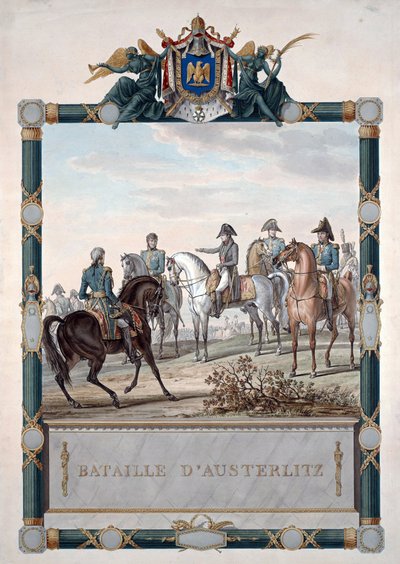 Az austerlitzi csata december 2-án alkotó: Carle Vernet